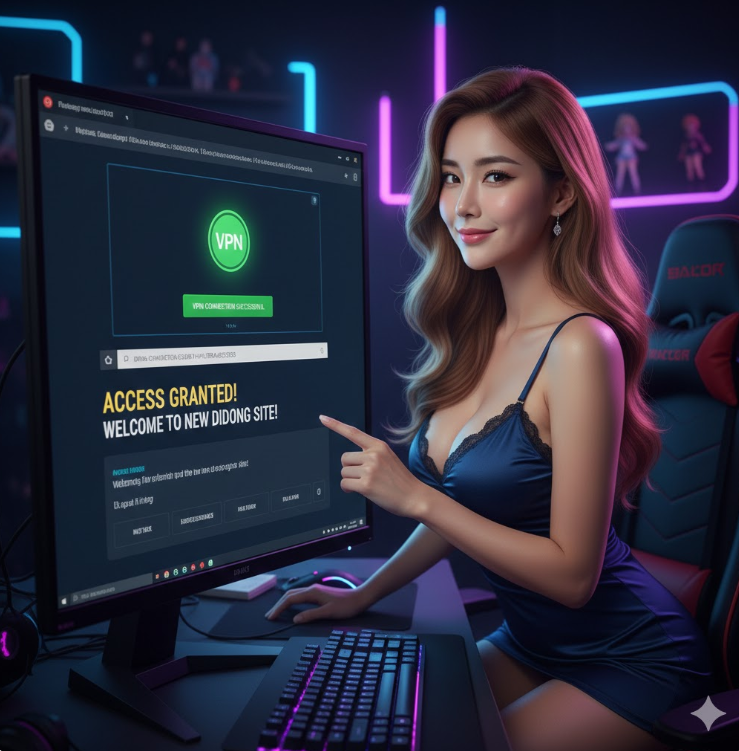 di동 접속 방법 예시